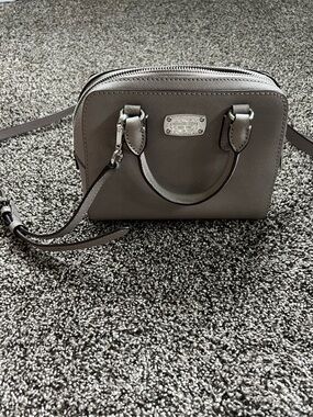 Michael Kors Small Satchel w/ Crossbody Strap.